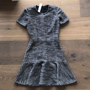 Theory Fitted shirt sleeve dress